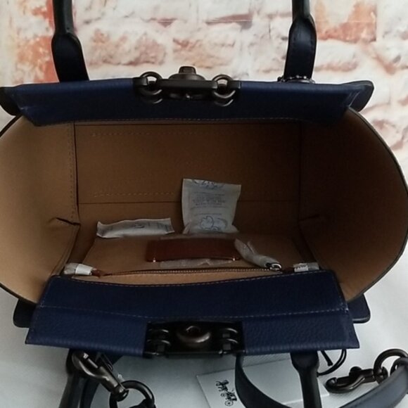 New Coach 1941Troupe Colorblock Tote Bag - Picture 7 of 9